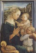 unknow artist The Virgin and Child with Angels china oil painting reproduction